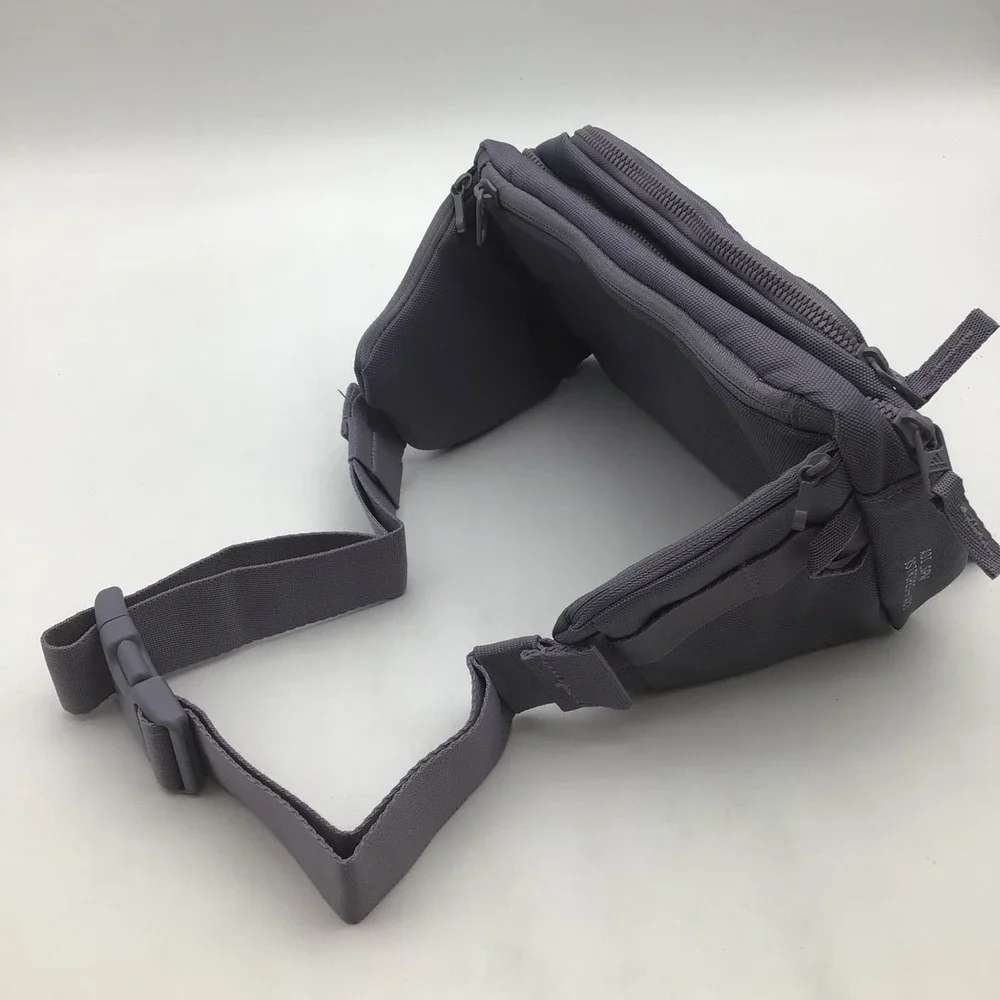 Adidas Ramble Crossbody Bag Fanny Pack Slate Grey KL3539 NEW